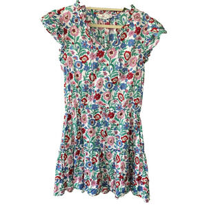 Vineyard Vines Dress Womens Size XL Floral Cotton Cottage Core Career Travel